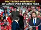 Release the Epstein File!: Protester interrupts JD Vance's speech